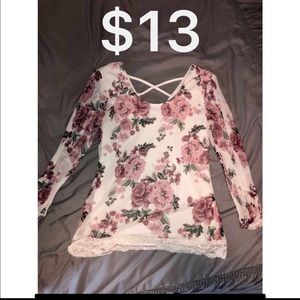 Floral dress shirt